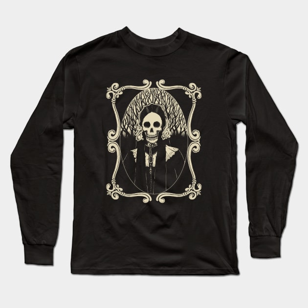 Madame Macabre Long Sleeve T-Shirt by pigboom